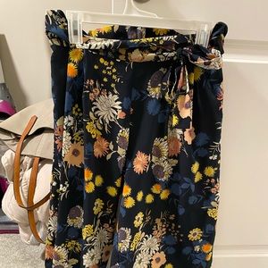 Flowy flower pants